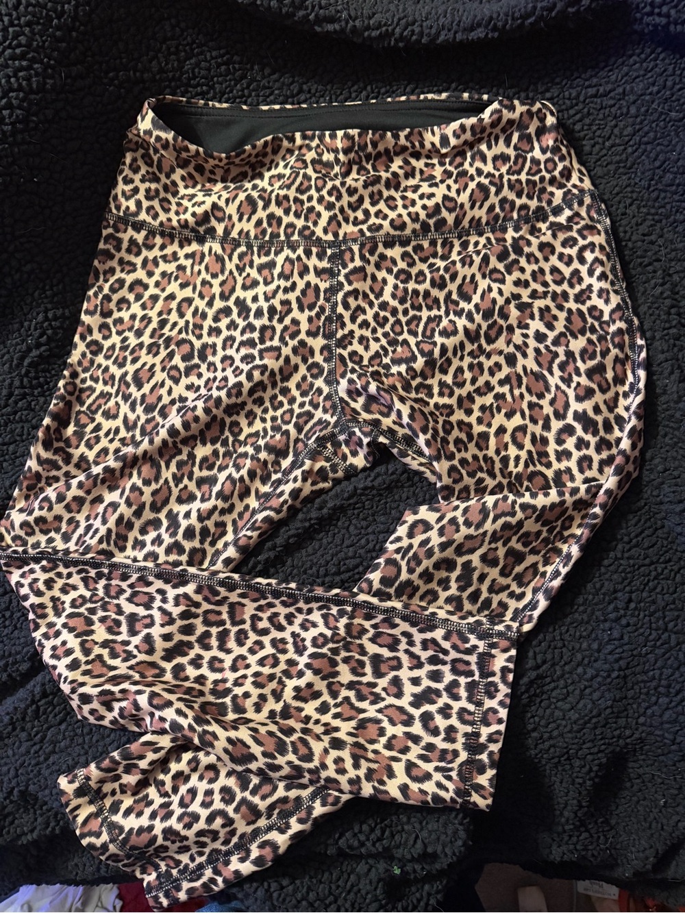 Leopard Print High-Waist Leggings